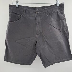 Cabela’s Men’s Size 34 Gray Cargo Shorts Outdoor Hiking Cotton Blend Casual